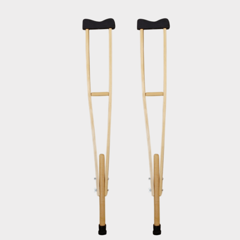 Muleta Axilar Madeira