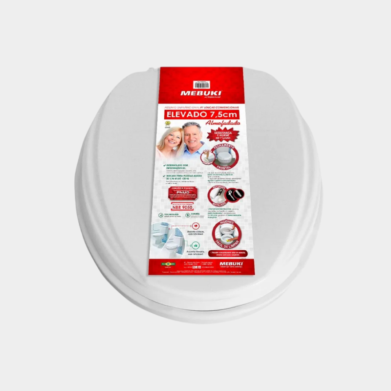 Assento elevado 7,5 cm