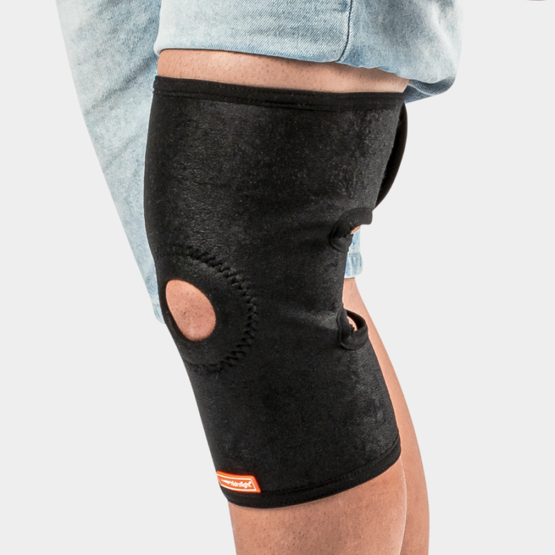 joelheira com reforço patelar – ajustável