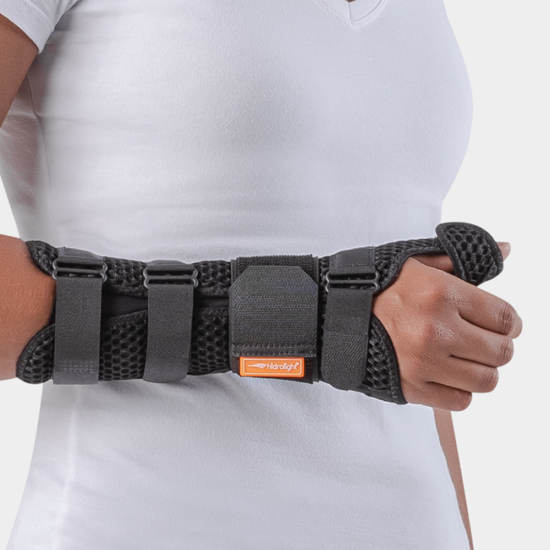 órtese comfort air longa com polegar – direita